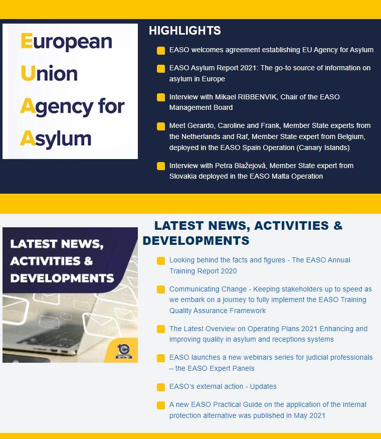 EASO Newsletter 2 2021